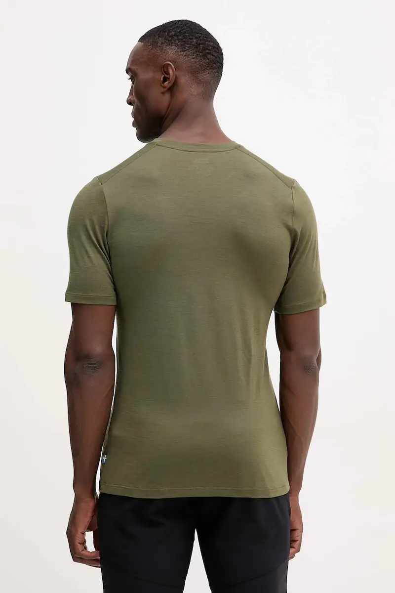 maglietta sportiva Abisko uomo colore verde F86977-625 miniatura 3