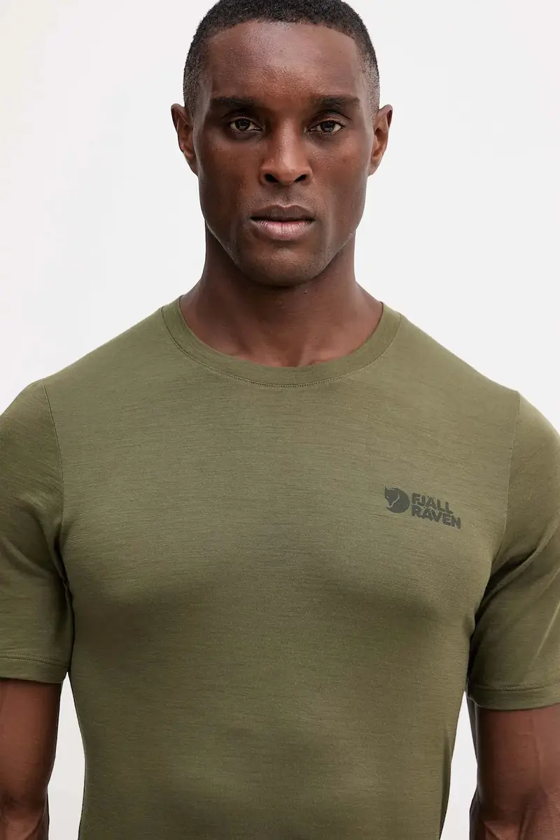 maglietta sportiva Abisko uomo colore verde F86977-625 miniatura 4