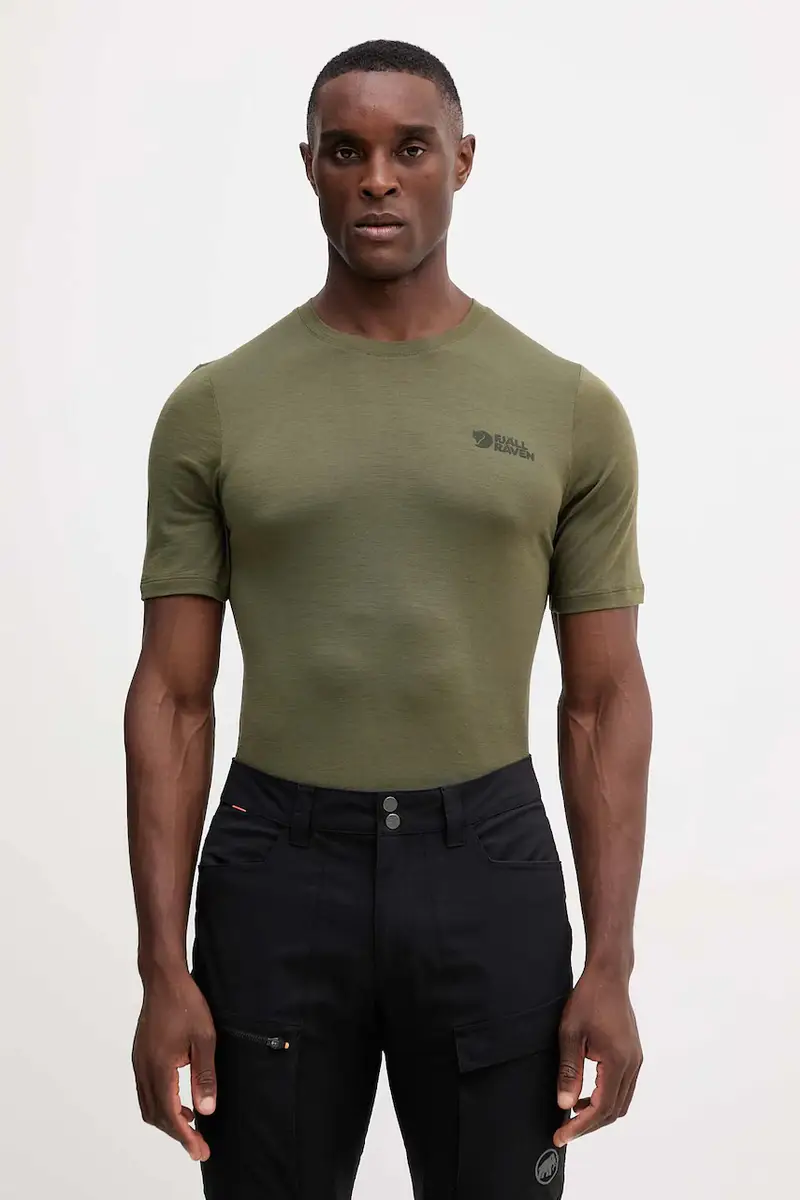 maglietta sportiva Abisko uomo colore verde F86977-625