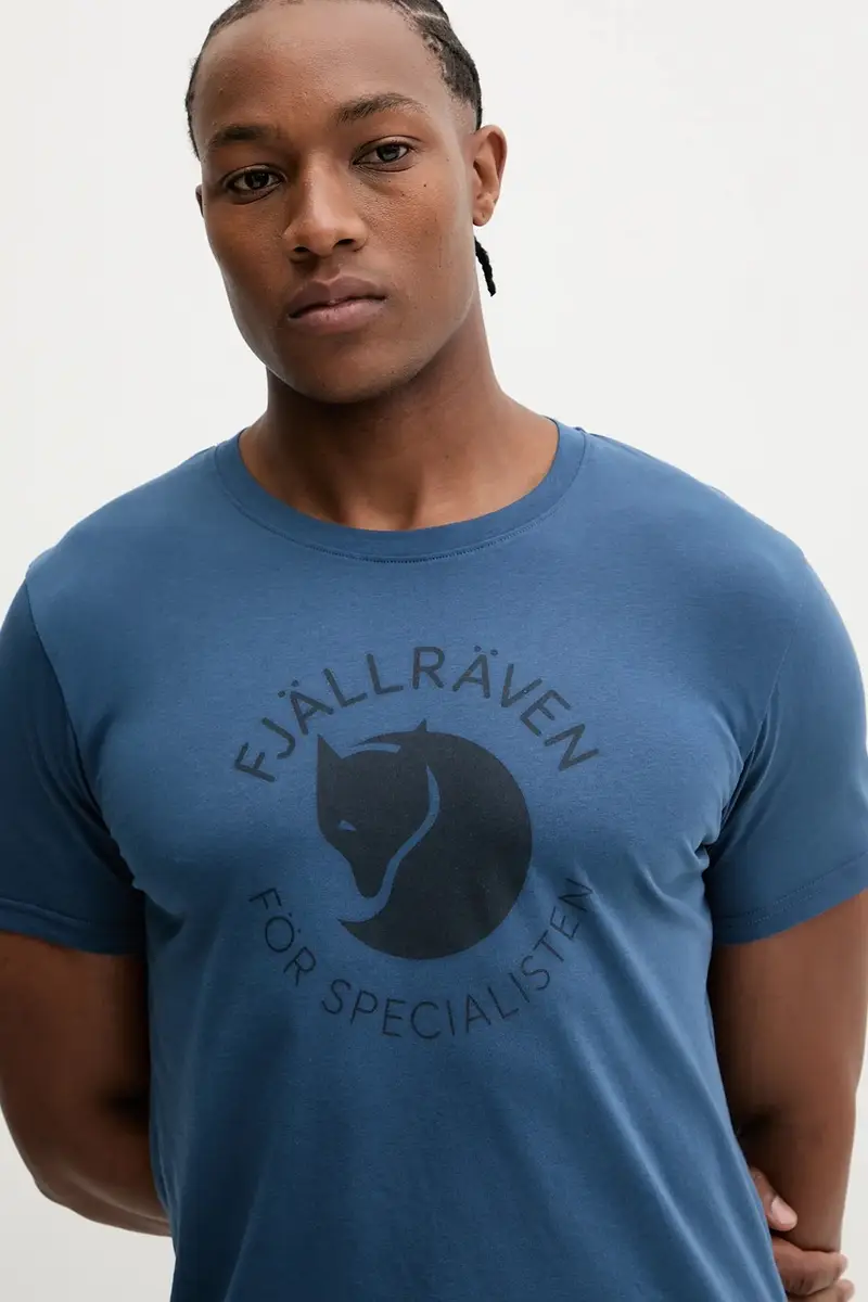 maglietta sportiva Fjällräven Fox colore verde F87052 Blu miniatura 4