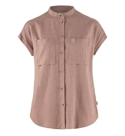 Ovik Hemp SS W - camicia a maniche corte - donna Pink