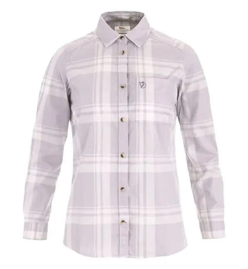 Övik Lite Flannel W - camicia a maniche lunghe - donna Light Violet