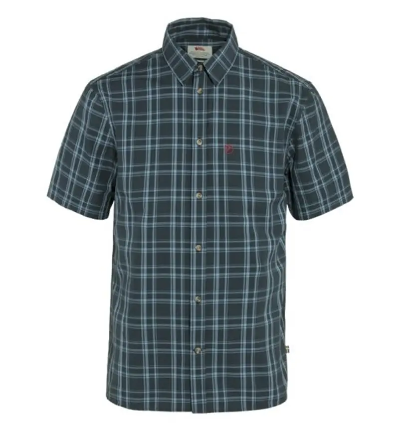 Ovik Lite SS M - camicia a maniche corte - uomo Blue