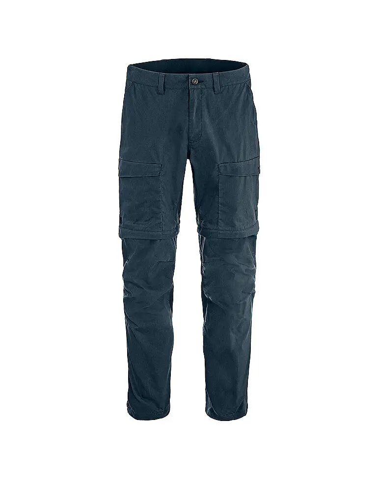 Pantaloni da trekking da uomo Abisko Hybrid ZipOff blu | 46