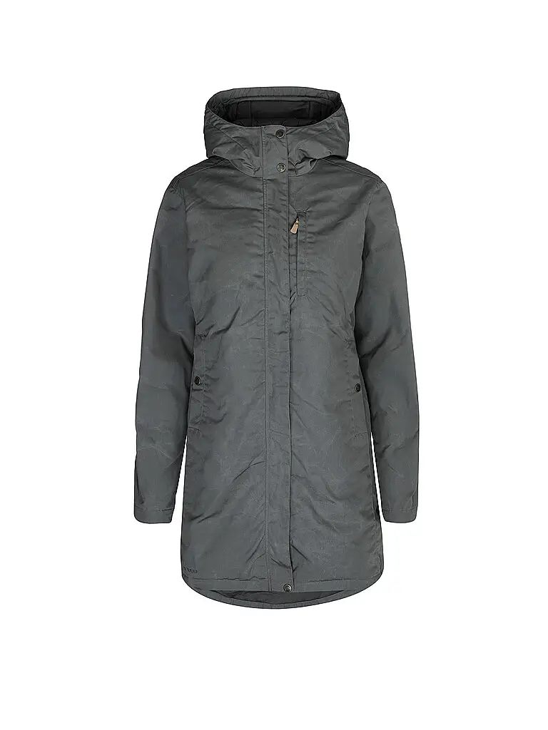 Parka invernale da donna Kiruna grigio | XS