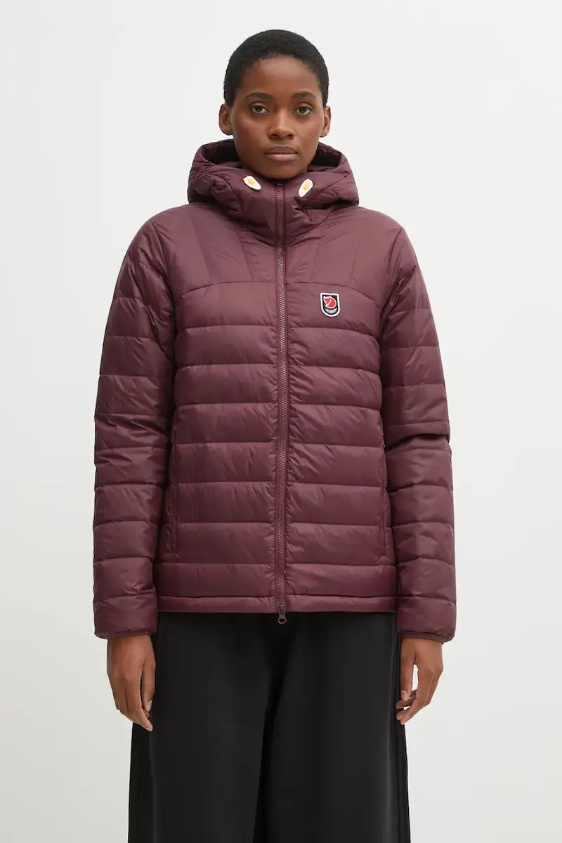 piumino Expedition colore granata F86122