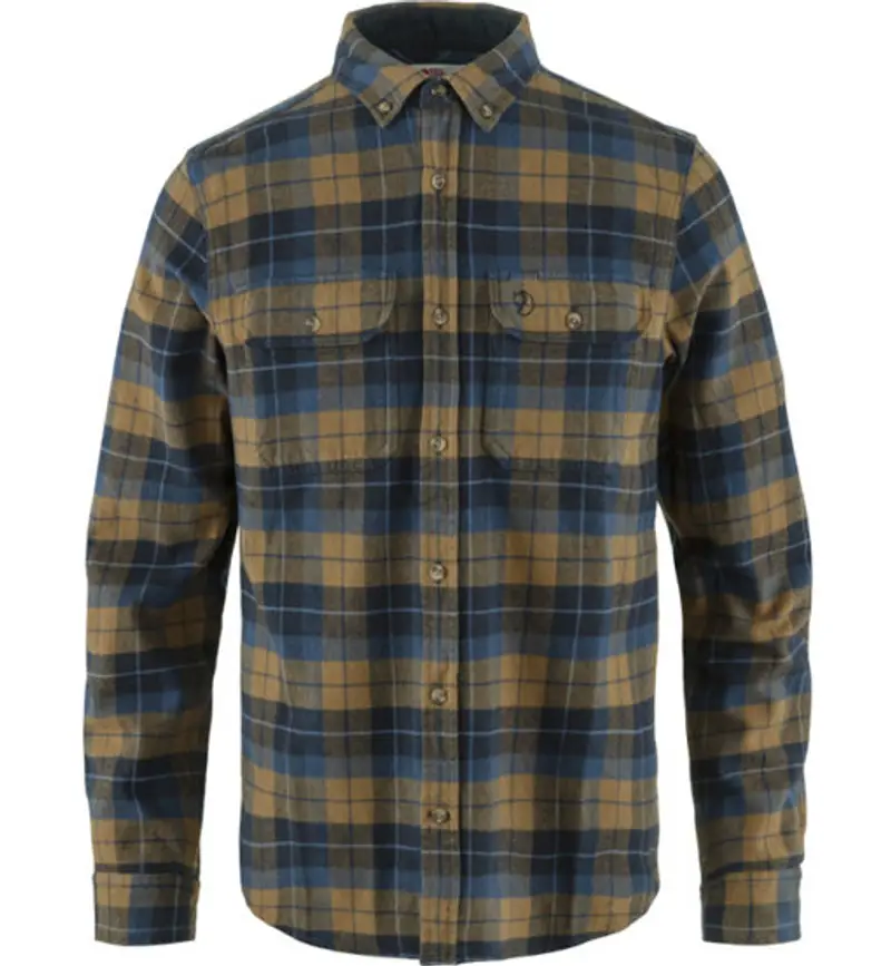 Singi Heavy Flannel - camicia maniche lunghe - uomo Blue