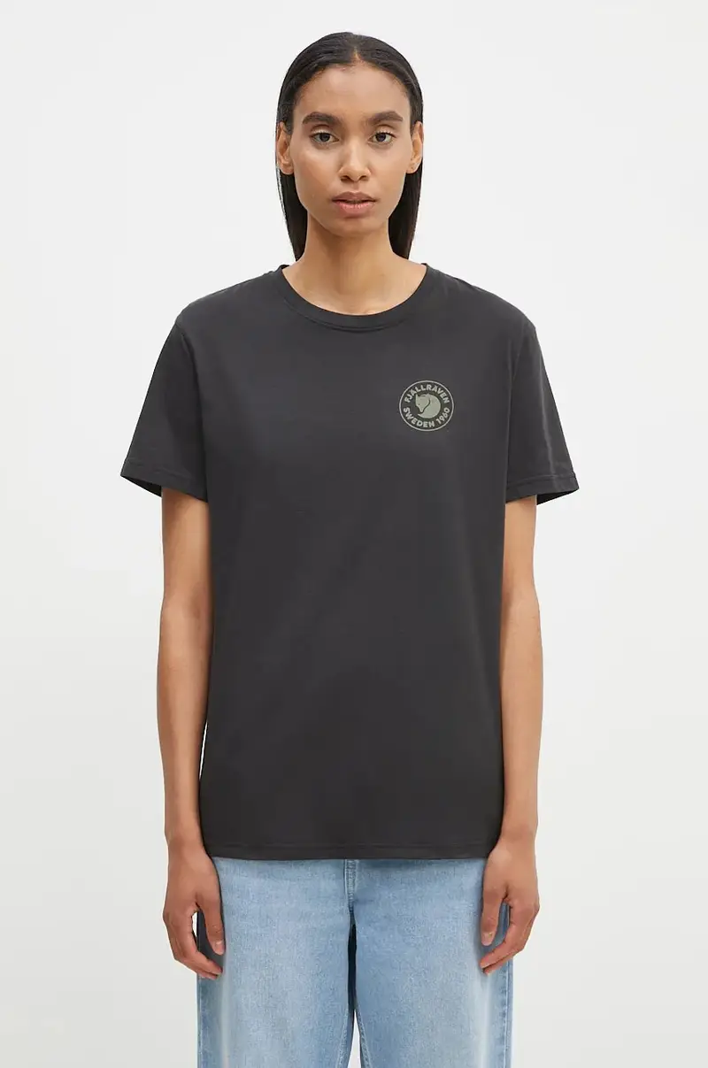 Fjallraven T-shirt Nero 2252445