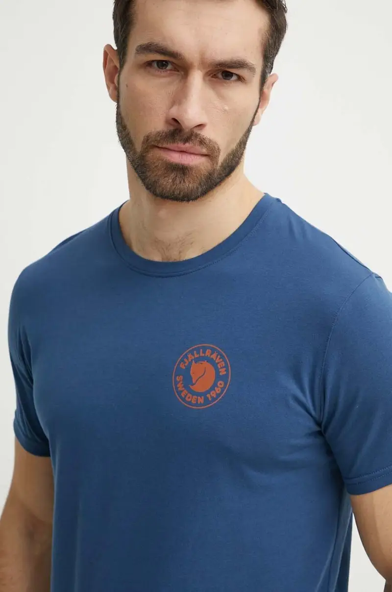 Fjallraven T-shirt Blu 3981033 miniatura 4