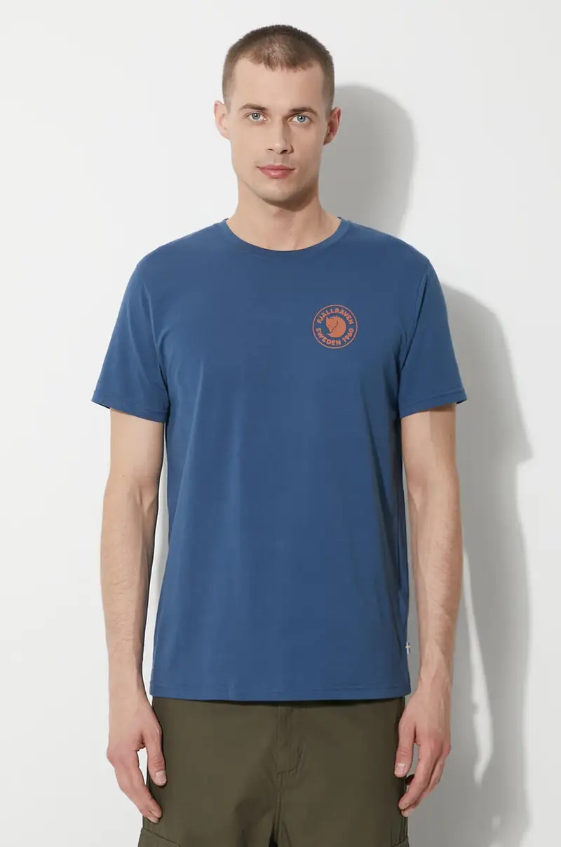 Fjallraven T-shirt Uomo Blu 2245509