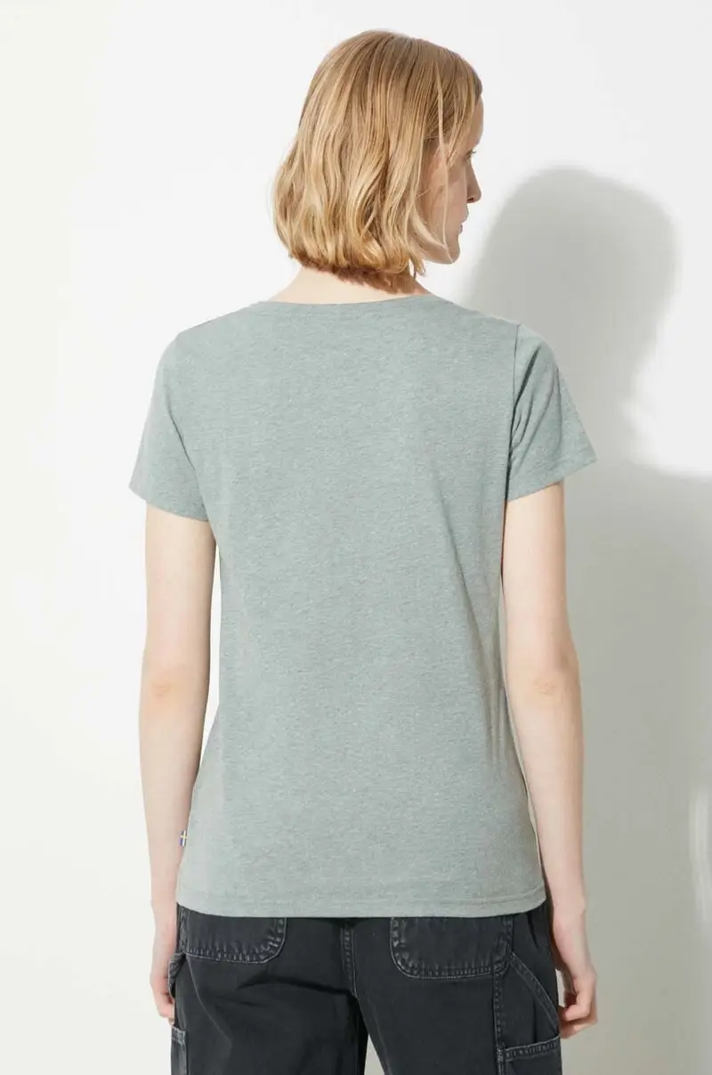 Fjallraven T-shirt Donna Verde 3830370 miniatura 3