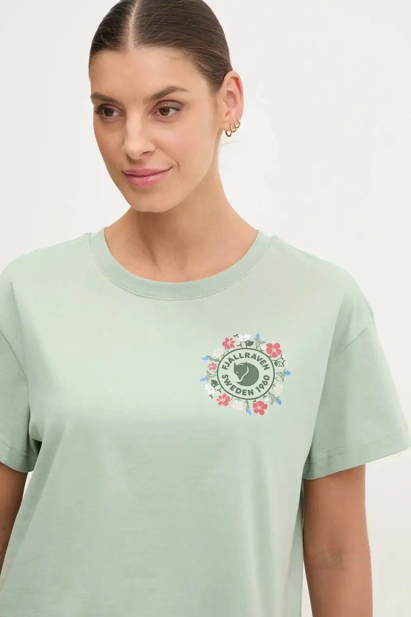 Fjallraven T-shirt Verde 4151231 miniatura 4