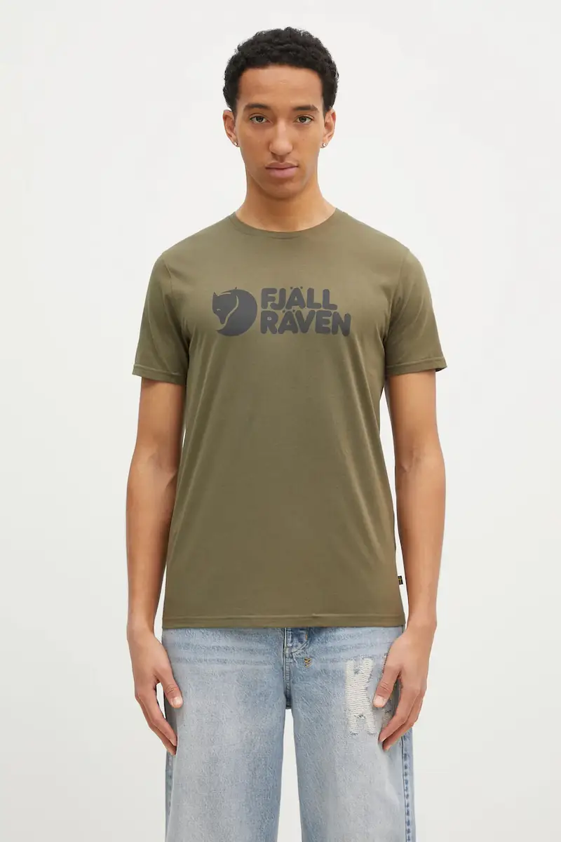 Fjallraven T-shirt Uomo Verde 3277326