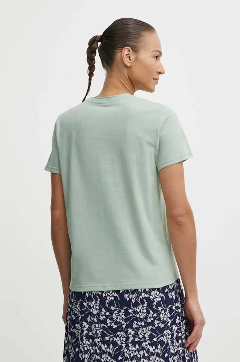 Fjallraven T-shirt Donna Verde 3668283 miniatura 3