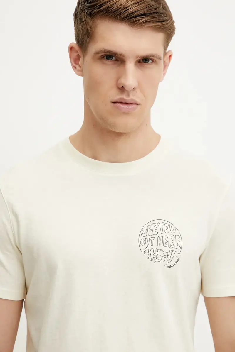Fjallraven T-shirt Beige 3980835 miniatura 4