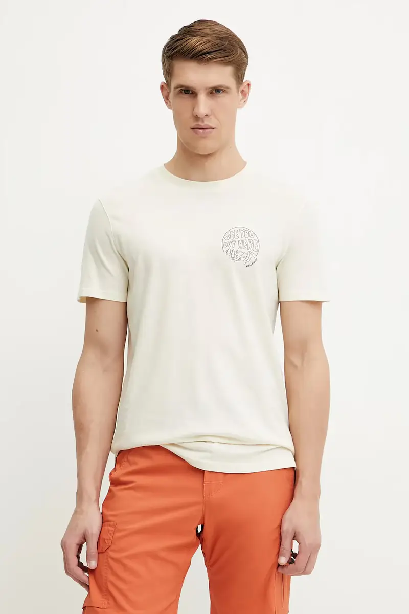 Fjallraven T-shirt Beige 3980835
