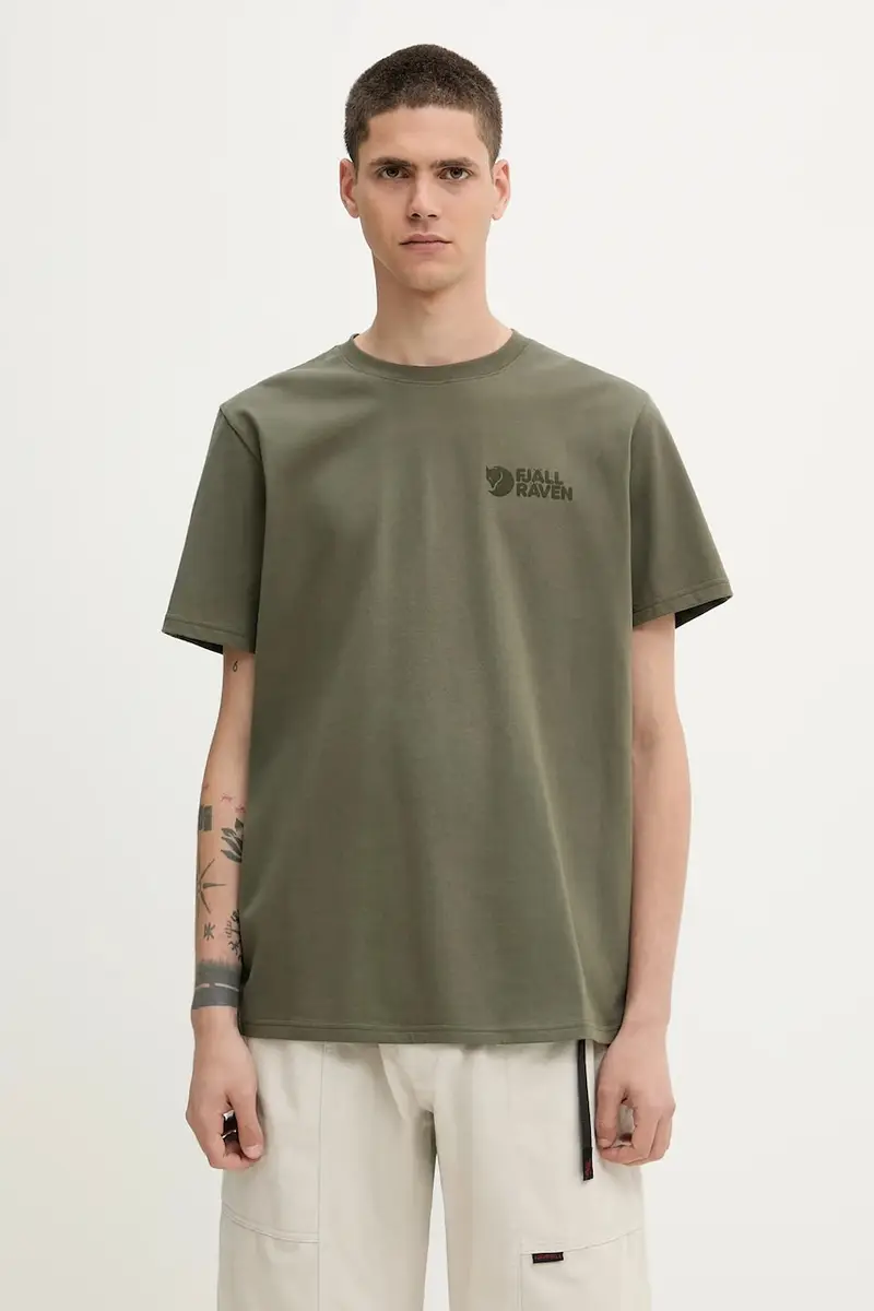 Fjallraven T-shirt Uomo Verde 2261565