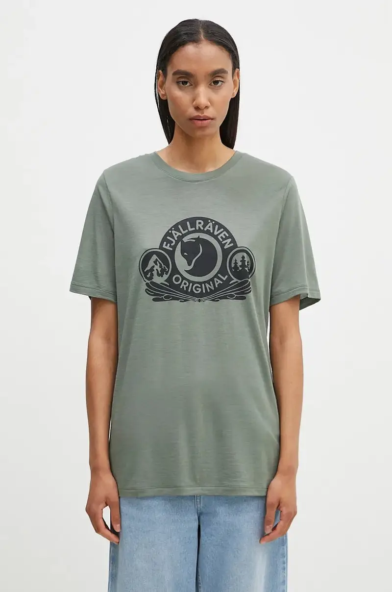 Fjallraven T-shirt Verde 2260055