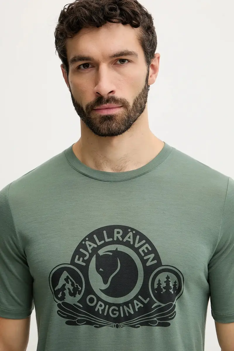 Fjallraven T-shirt Verde 3982466 miniatura 4