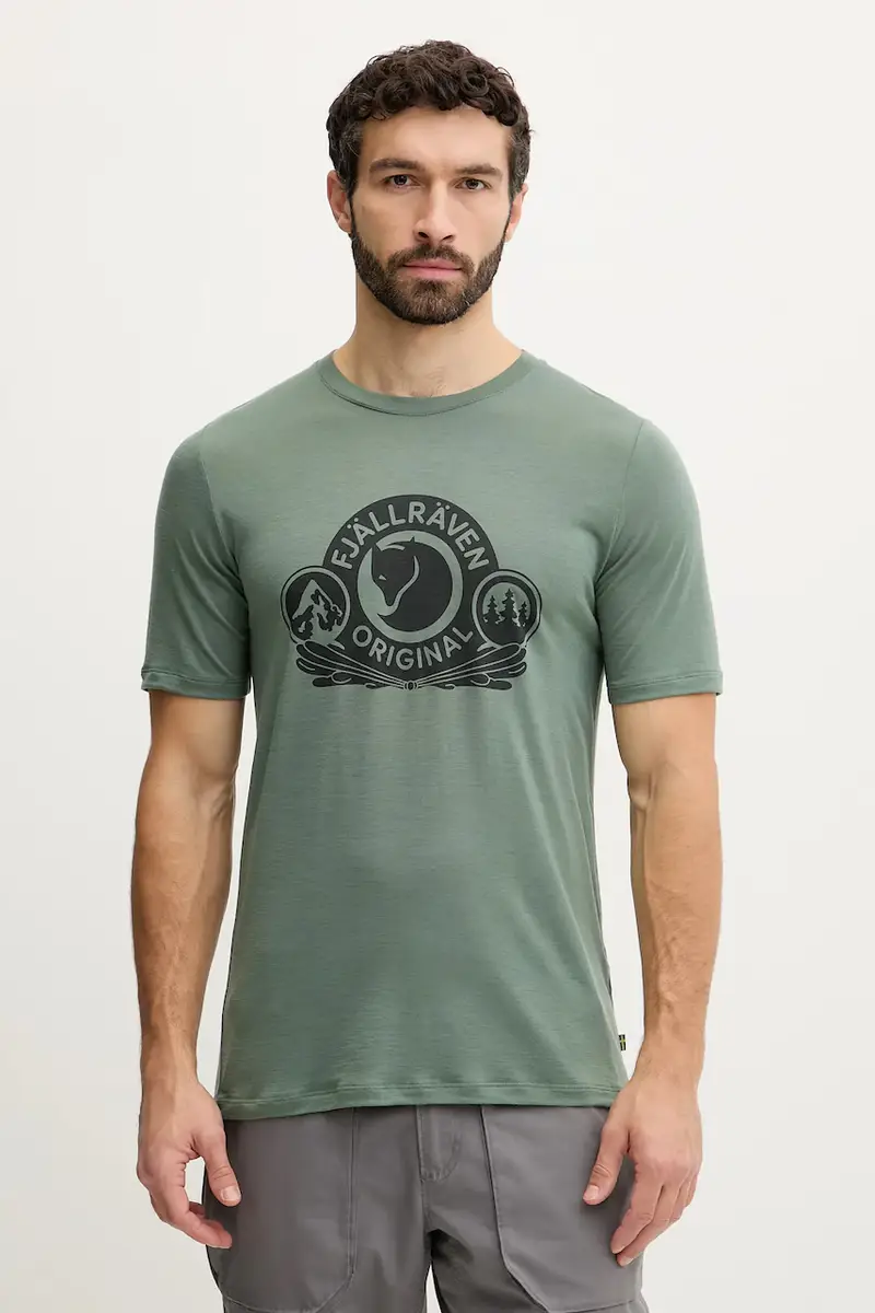Fjallraven T-shirt Verde 3982466