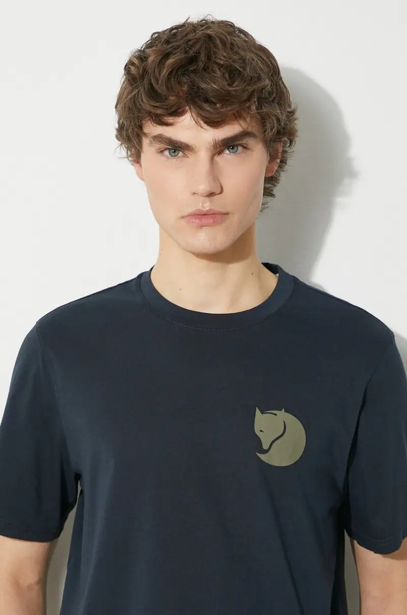 Fjallraven T-shirt Blu 4148287 miniatura 4