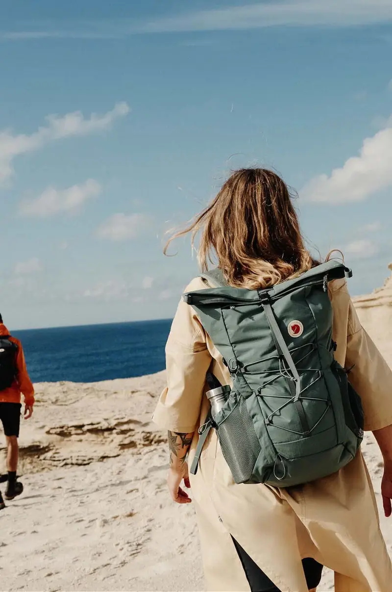 zaino Abisko Hike Foldsack F27222.614 F23802 Verde miniatura 4