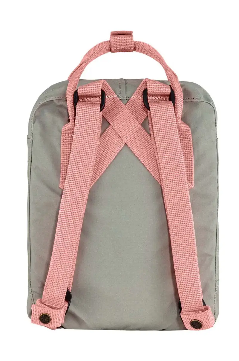 zaino Kanken Mini colore rosa con applicazione miniatura 3