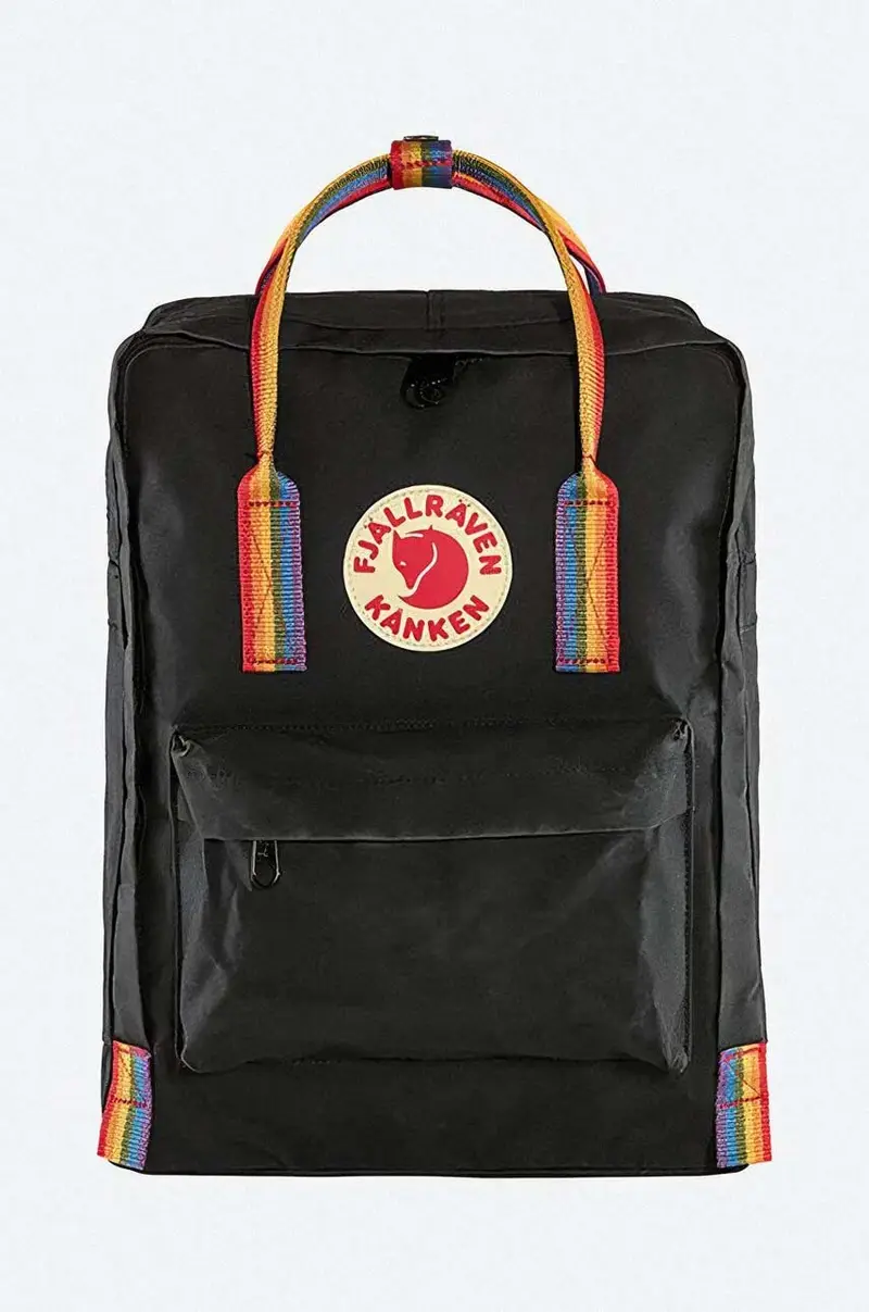 zaino Kanken Rainbow Nero