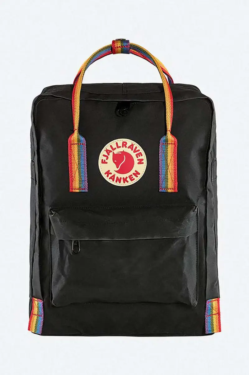 zaino Kanken Rainbow Nero