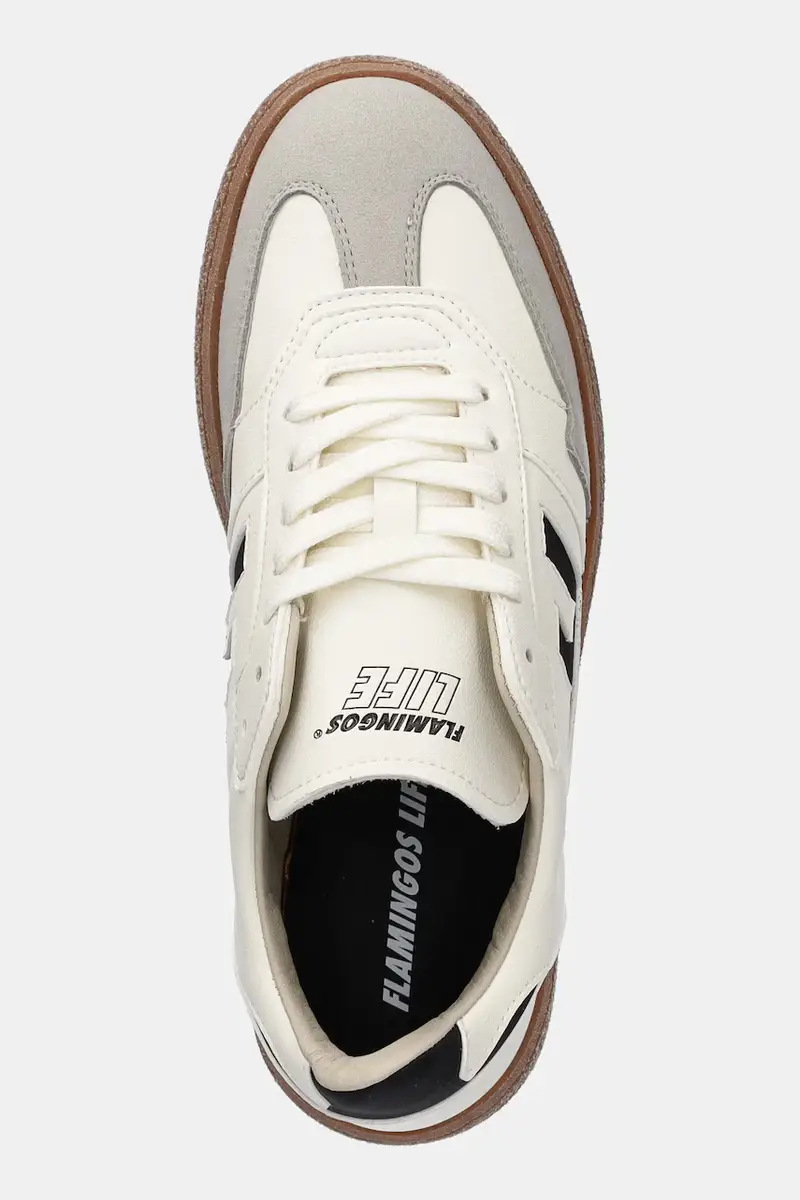 sneakers Burela Bold colore beige BBBLA miniatura 4