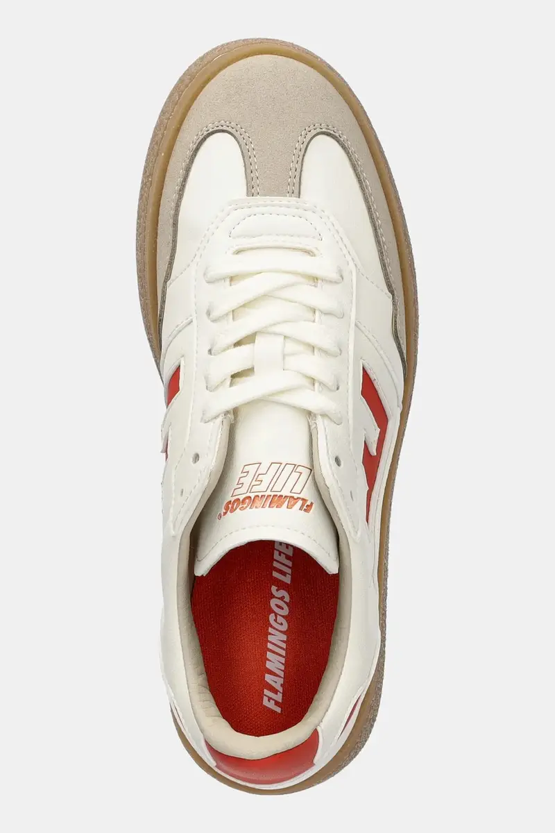 sneakers Burela Bold colore beige BBPAP miniatura 4