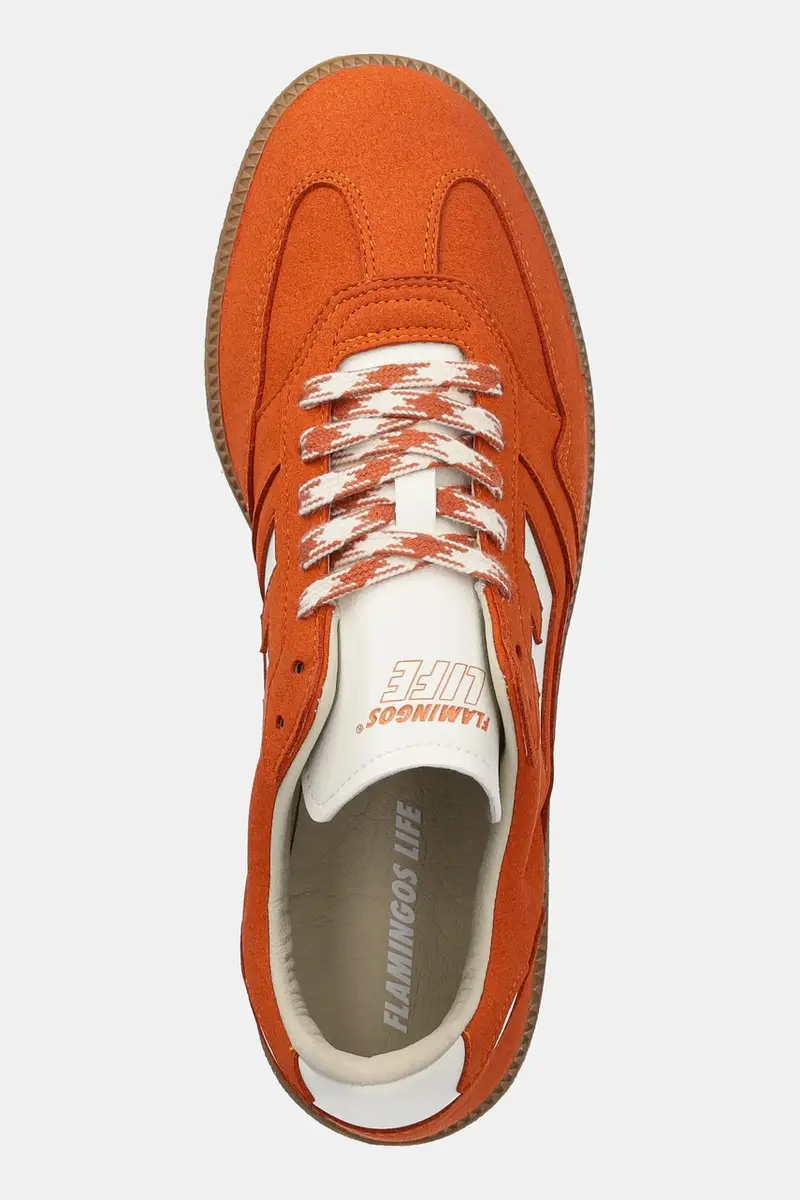 sneakers Burela Slim colore arancione BSTAN miniatura 4