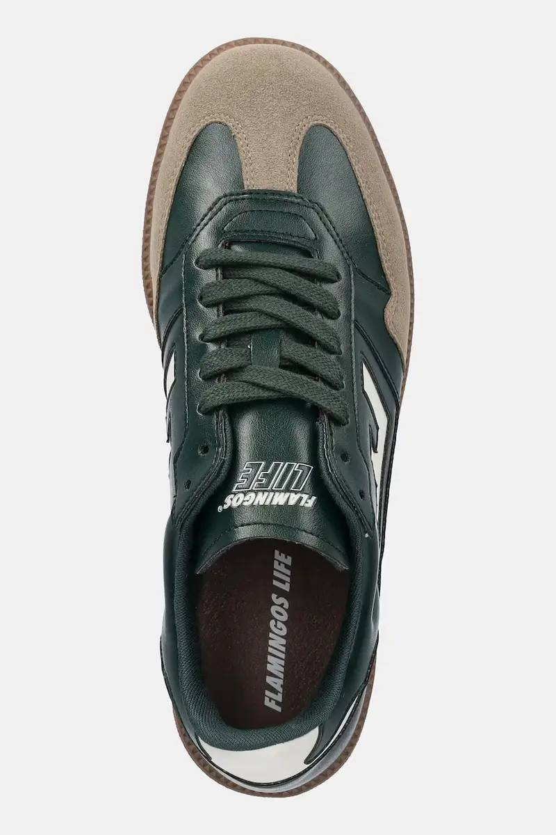 sneakers Burela Slim colore verde BSMULSPR miniatura 4