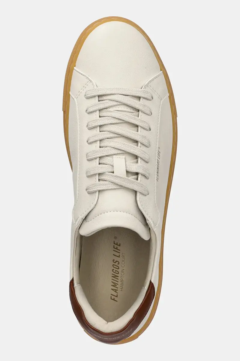 sneakers Hampton Court colore beige HCBRONAT miniatura 4