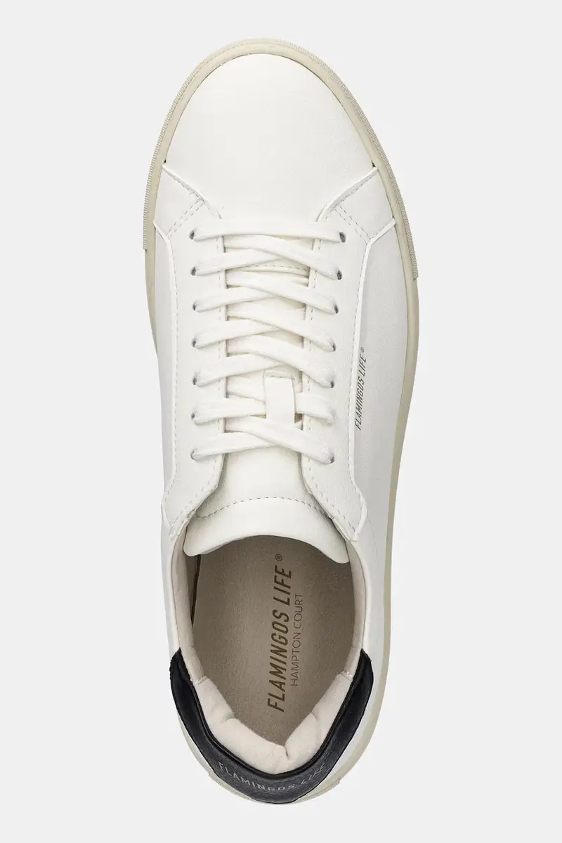 sneakers Hampton Court colore beige HCWHIBLA miniatura 4