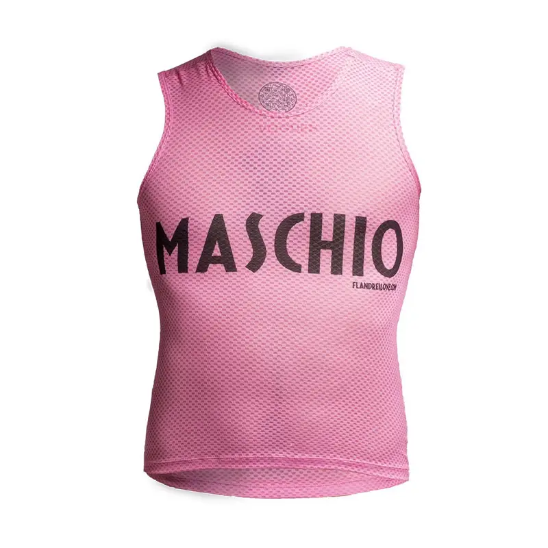 Canotta Ciclismo Maschio Rosa Unisex XXL