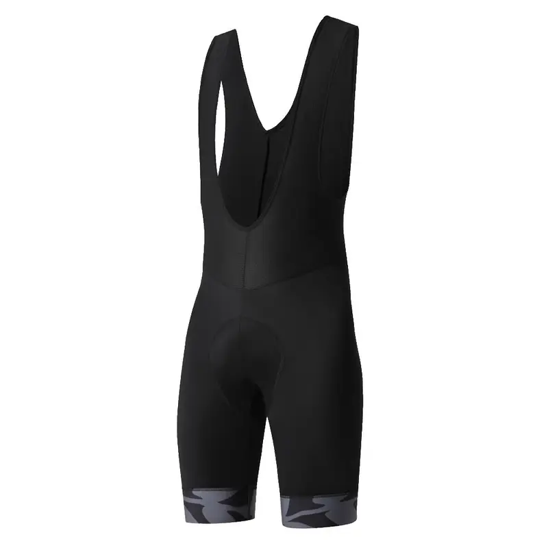 Salopette Ciclismo Braghetti Nero Grigio Unisex L