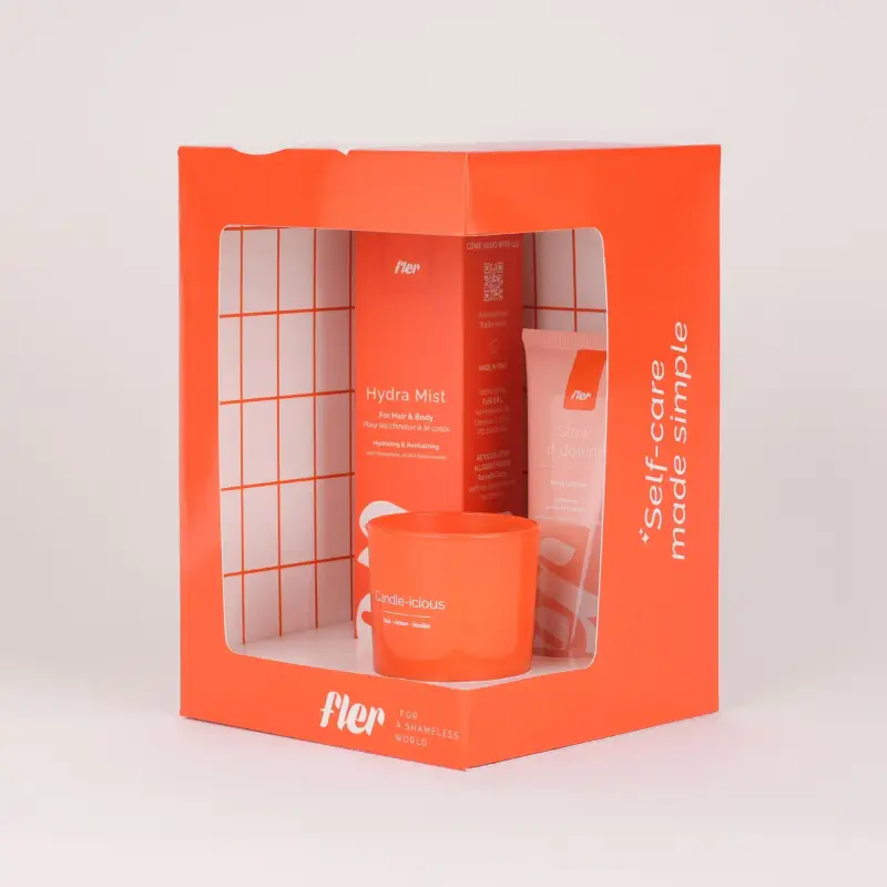 Corpo Relax & Glow Set - Acqua profumata donna, Cofanetto viso e corpo miniatura 2