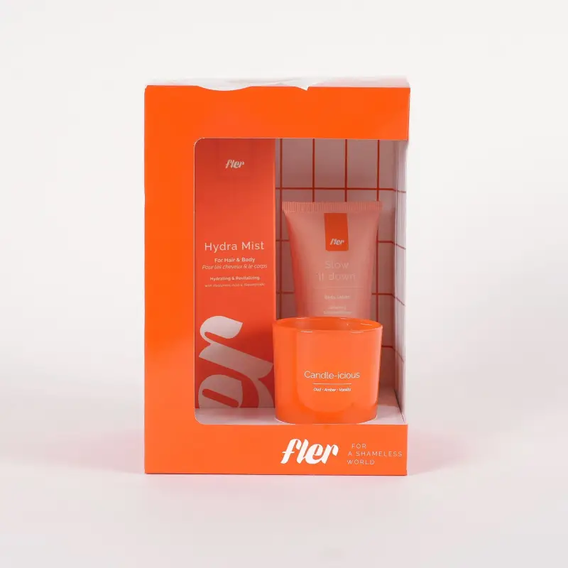 Corpo Relax & Glow Set - Acqua profumata donna, Cofanetto viso e corpo miniatura 4