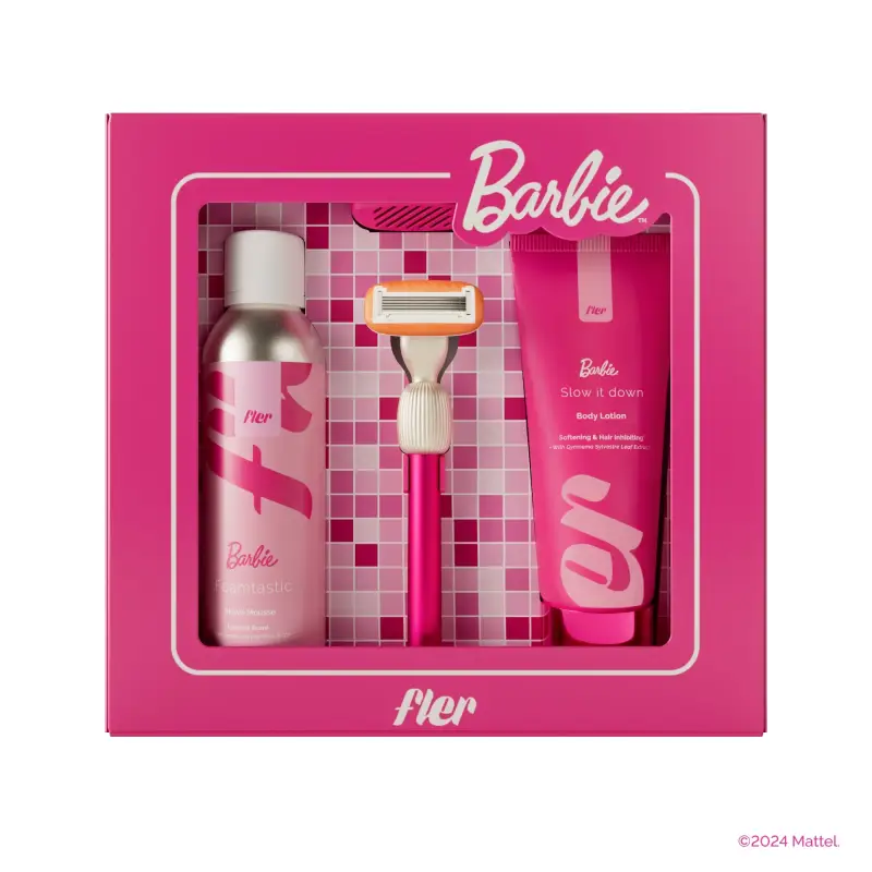 Depilazione That Pink Set - Barbie x Fler - Cofanetto corpo,Cofanetto viso e corpo