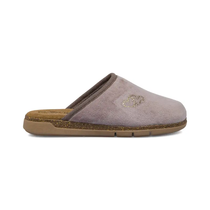 Ciabatte donna rosa da casa con strass