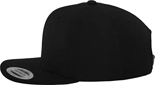Flexfit Cappello da Baseball con Visiera Piatta, Snapback, Cuciture Solide, Cappello in Stile Hip Hop, Taglia Unica miniatura 3