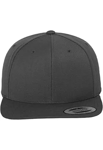 Flexfit Classic Snapback Cap, Mütze Unisex Kappe für Damen und Herren, One Size, Farbe darkgrey miniatura 2