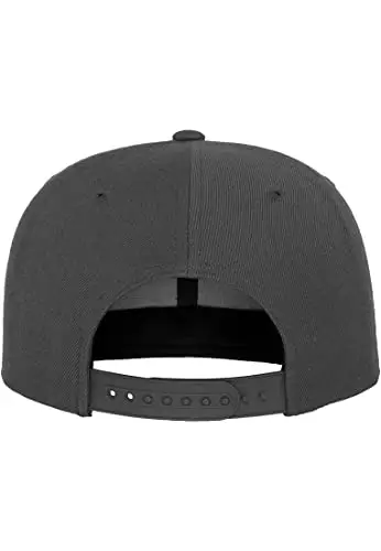 Flexfit Classic Snapback Cap, Mütze Unisex Kappe für Damen und Herren, One Size, Farbe darkgrey miniatura 3