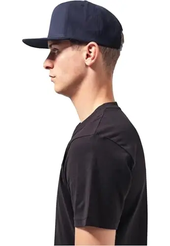 Flexfit Classic Snapback Cap, Mütze Unisex Kappe für Damen und Herren, One Size, Farbe darknavy/darknavy miniatura 3