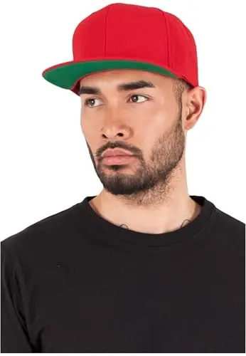 Flexfit Classic Snapback Cap, Mütze Unisex Kappe für Damen und Herren, One Size, Farbe heather/heather miniatura 2