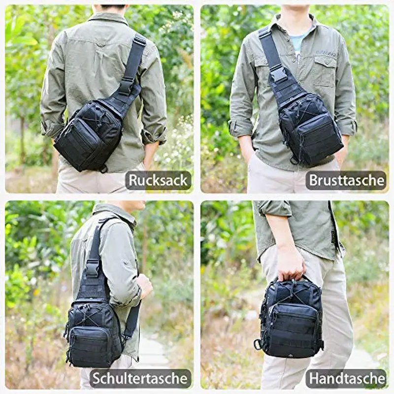 Flintronic Borsello Uomo Nero 2160016 miniatura 3