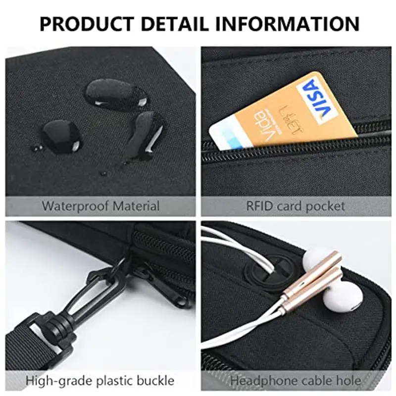 Flintronic Borsa a tracolla Uomo Grigio 1602780 miniatura 3