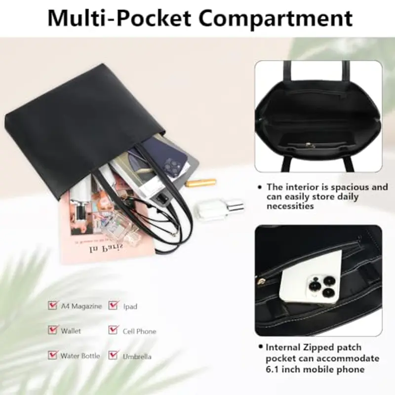 Flintronic Borsa a tracolla Donna Nero 2154676 miniatura 3