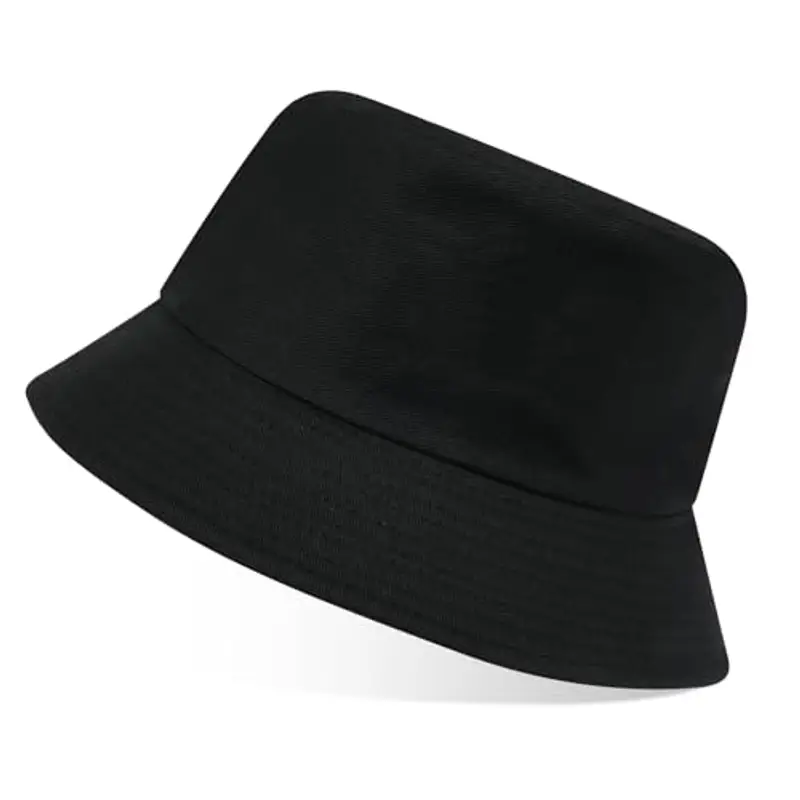 flintronic Cappello Pescatore Pieghevole, Cappello da Pescatore Reversibile, Donna Uomo Bucket Hat Cotone, Protezione